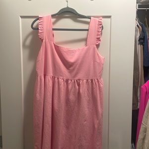 Light pink baby doll dress